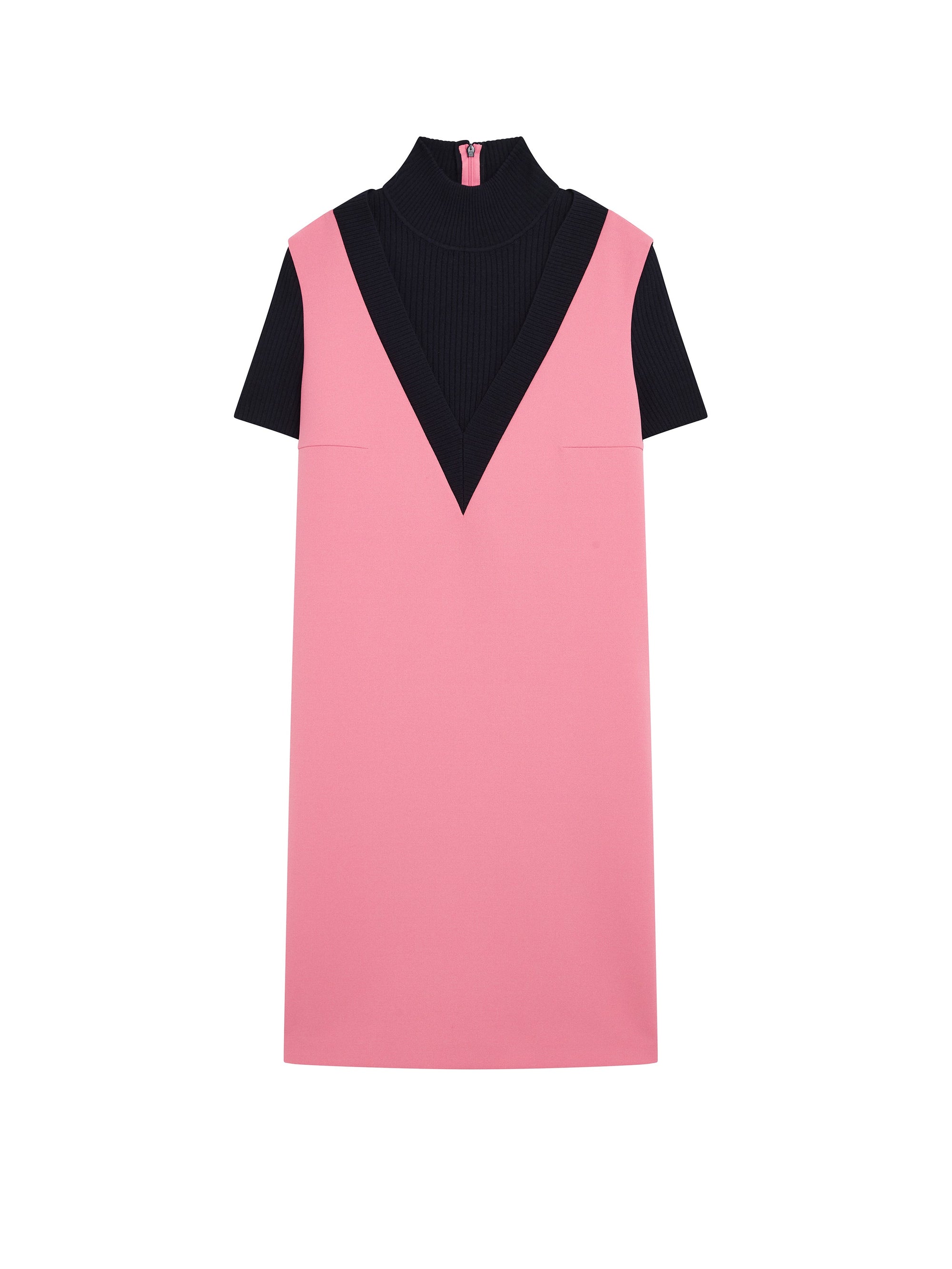 BUBBLE GUM/MARINE ROBE BIMATIERE