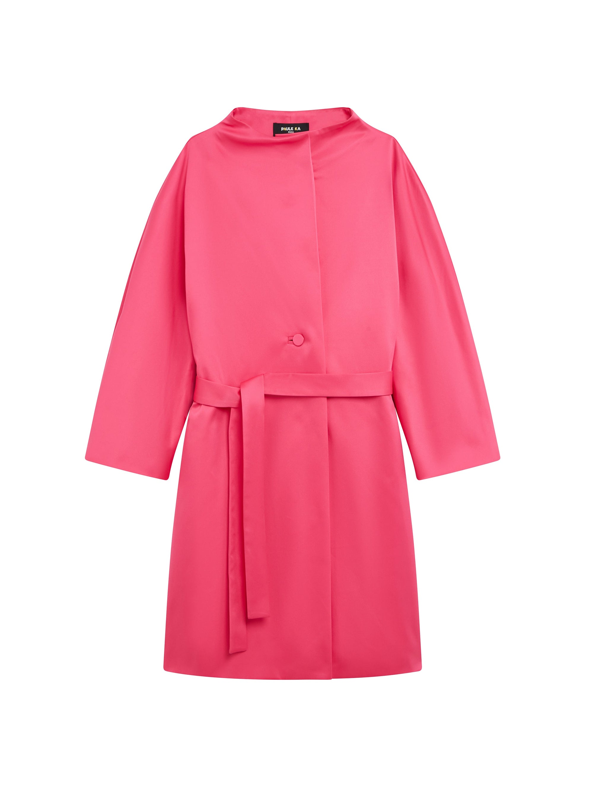 ROSE SHOCKING MANTEAU