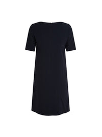ZZSHOOTING MARINE / BLANC CASSE ROBE MC