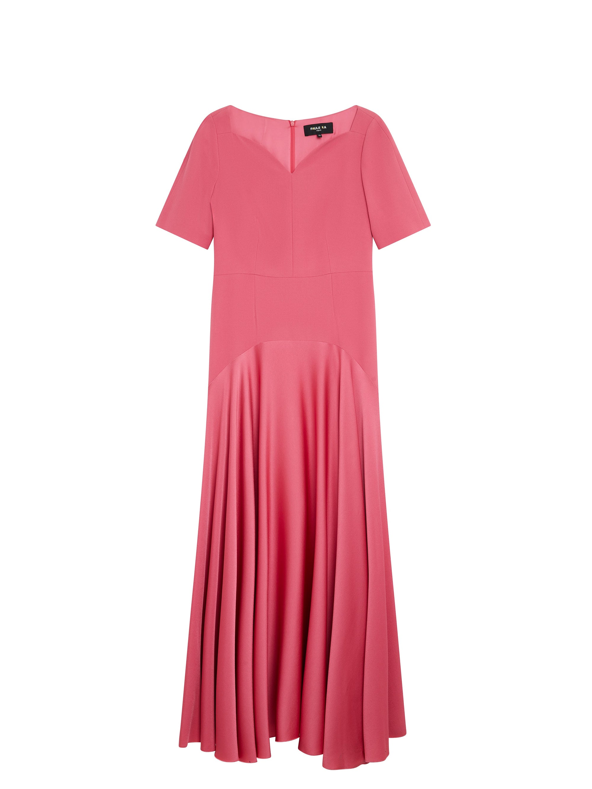 PINK ROBE LONGUE MC