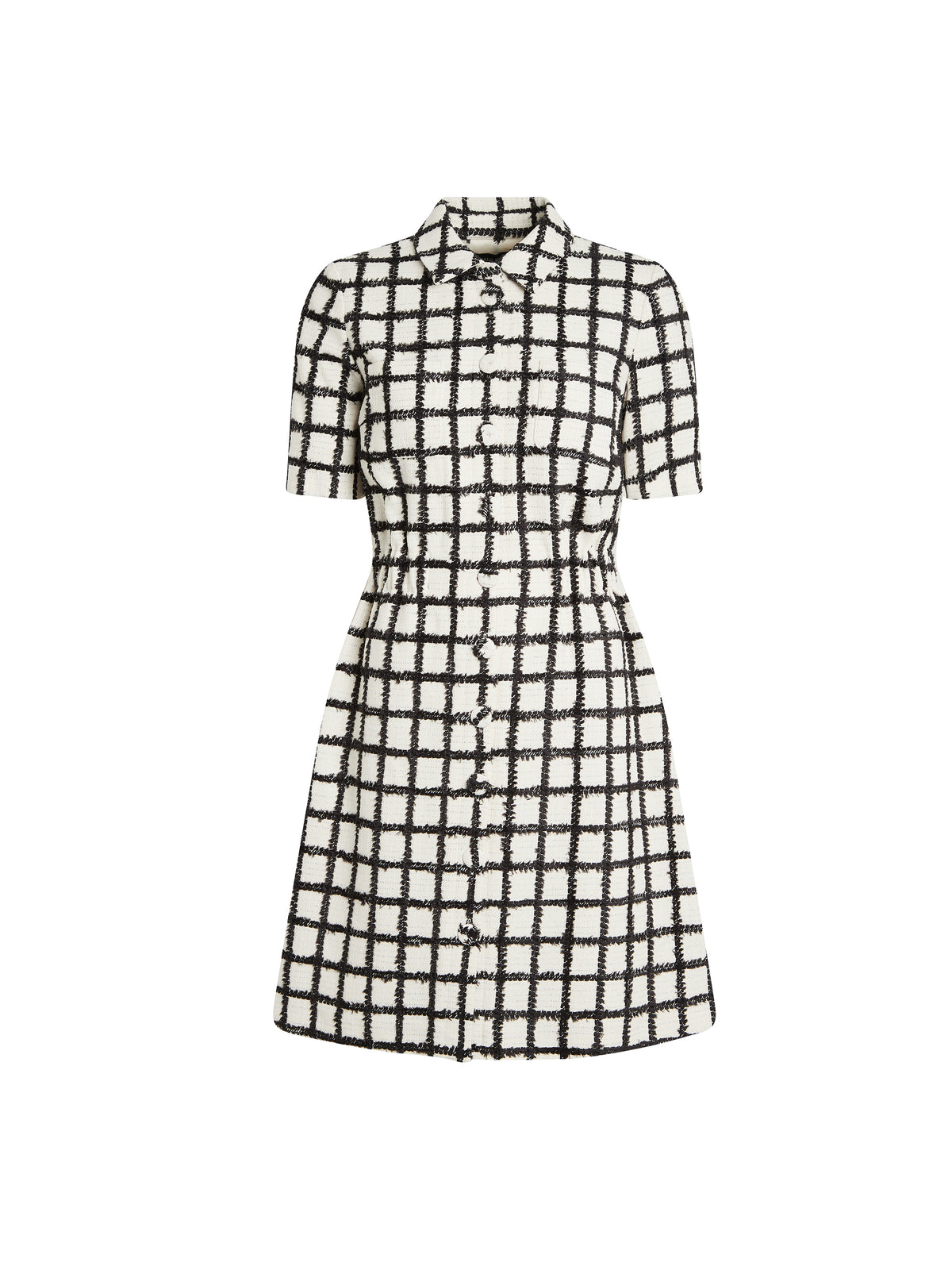 ZZSHOOTING NOIR / IVOIRE ROBE MC