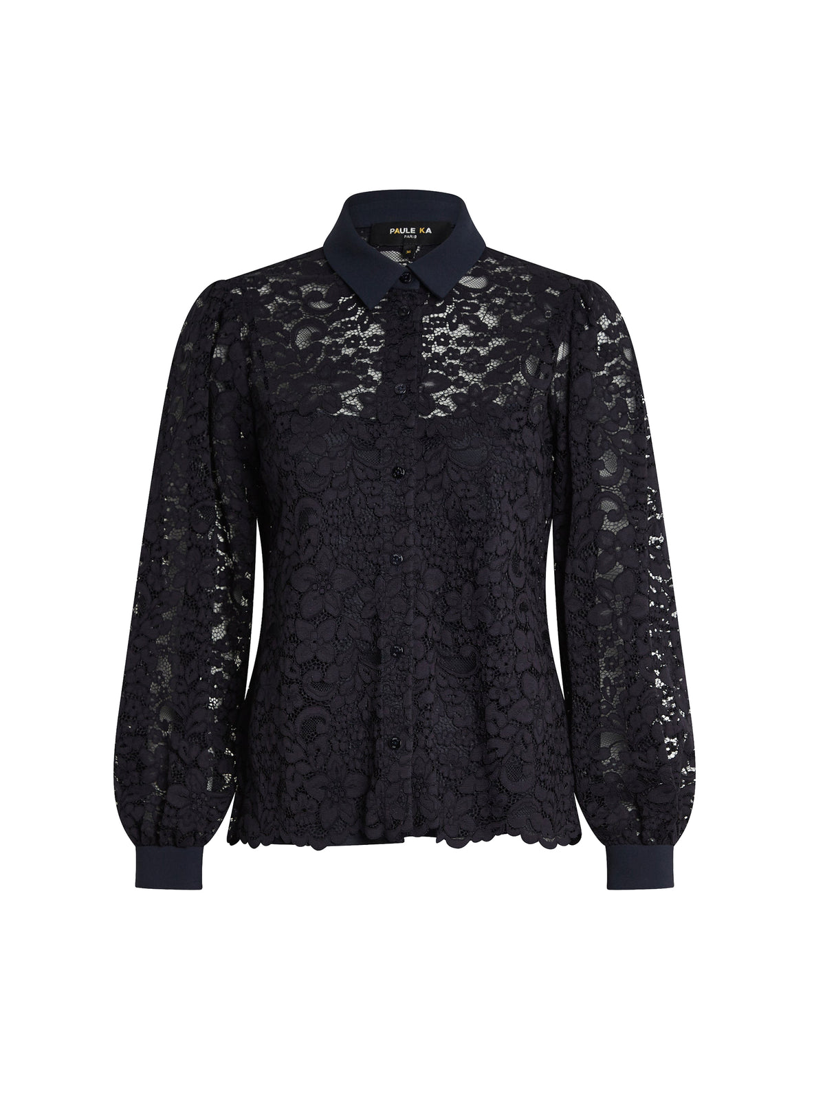 Chemise en coton - Marine