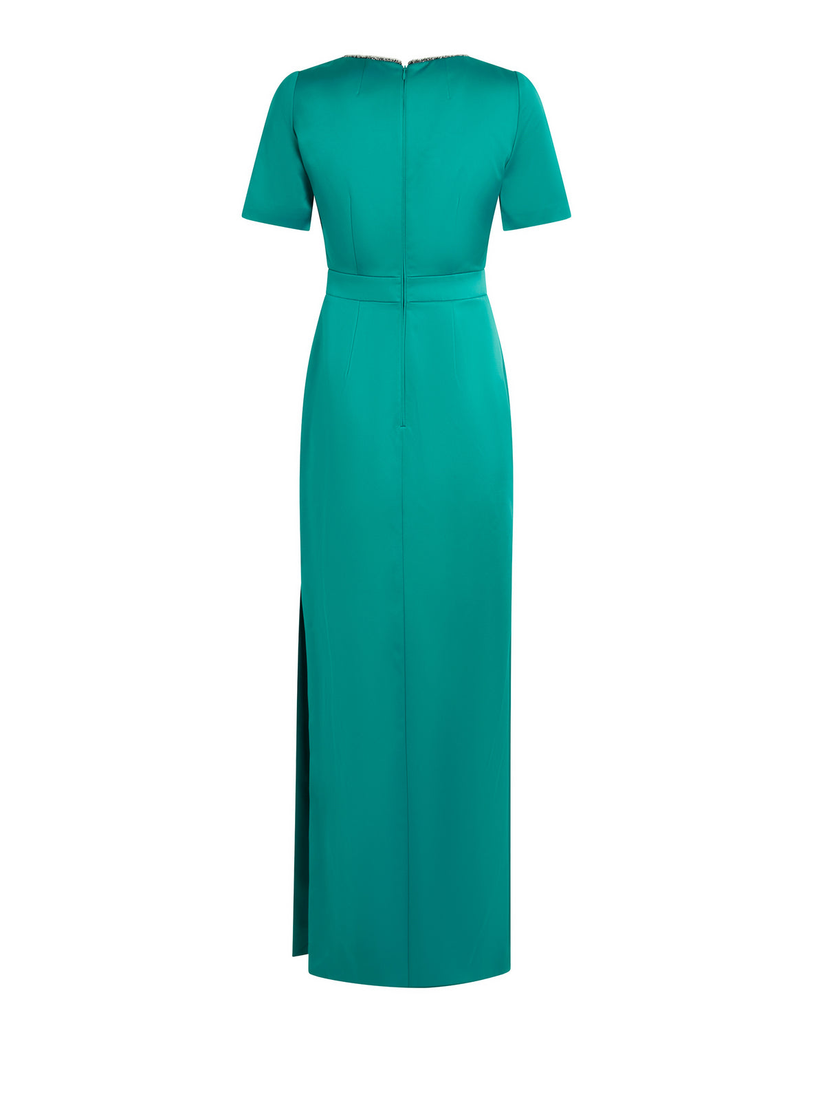 Robe longue à manches courtes - Menthe