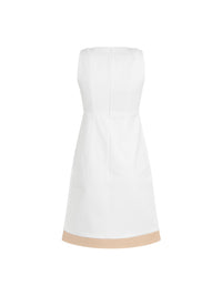 ZZSHOOTING BLANC/NOUGAT ROBE SM