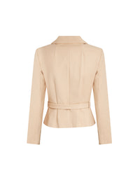 ZZSHOOTING NOUGAT VESTE COL TAILL