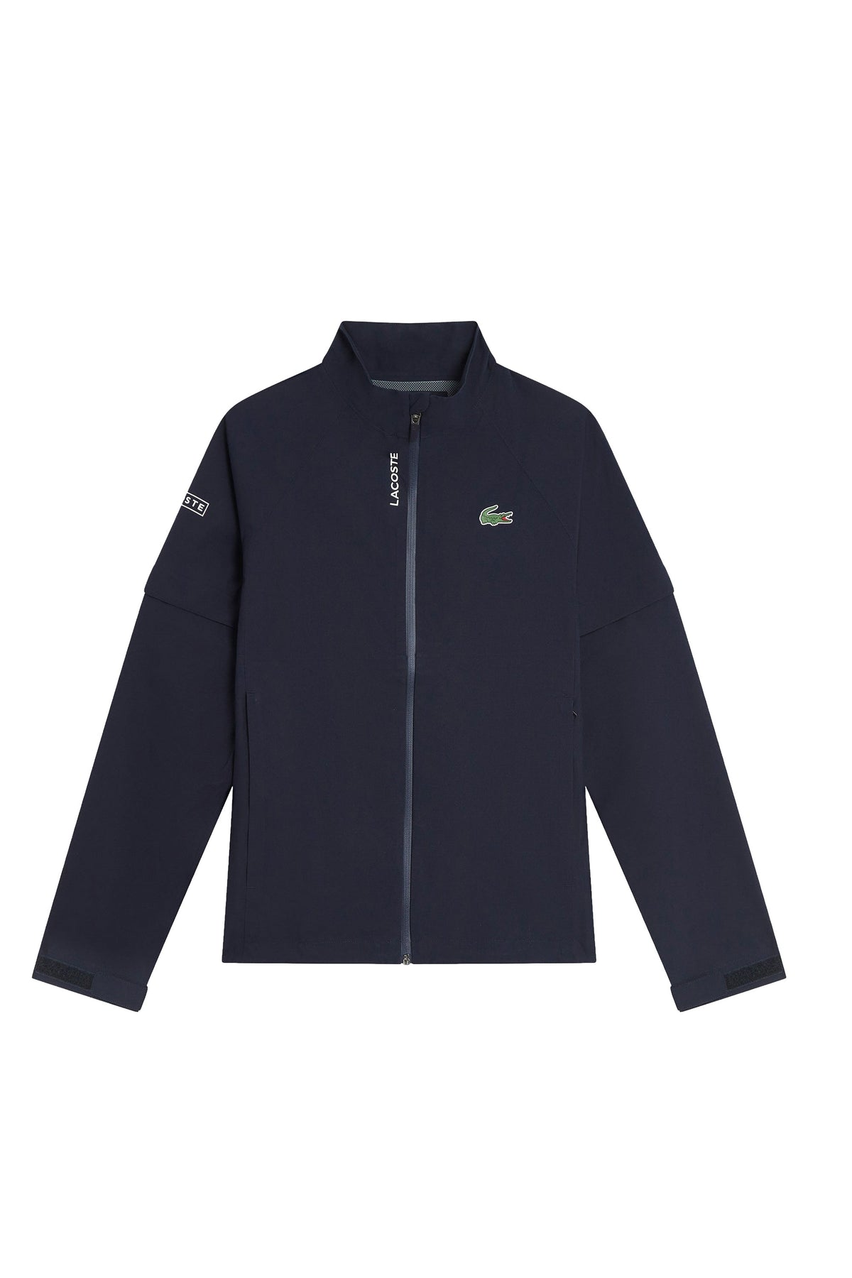 Blouson zippé avec logo - Marine & Blanc
