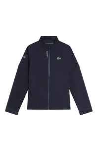 Blouson zippé avec logo - Marine & Blanc