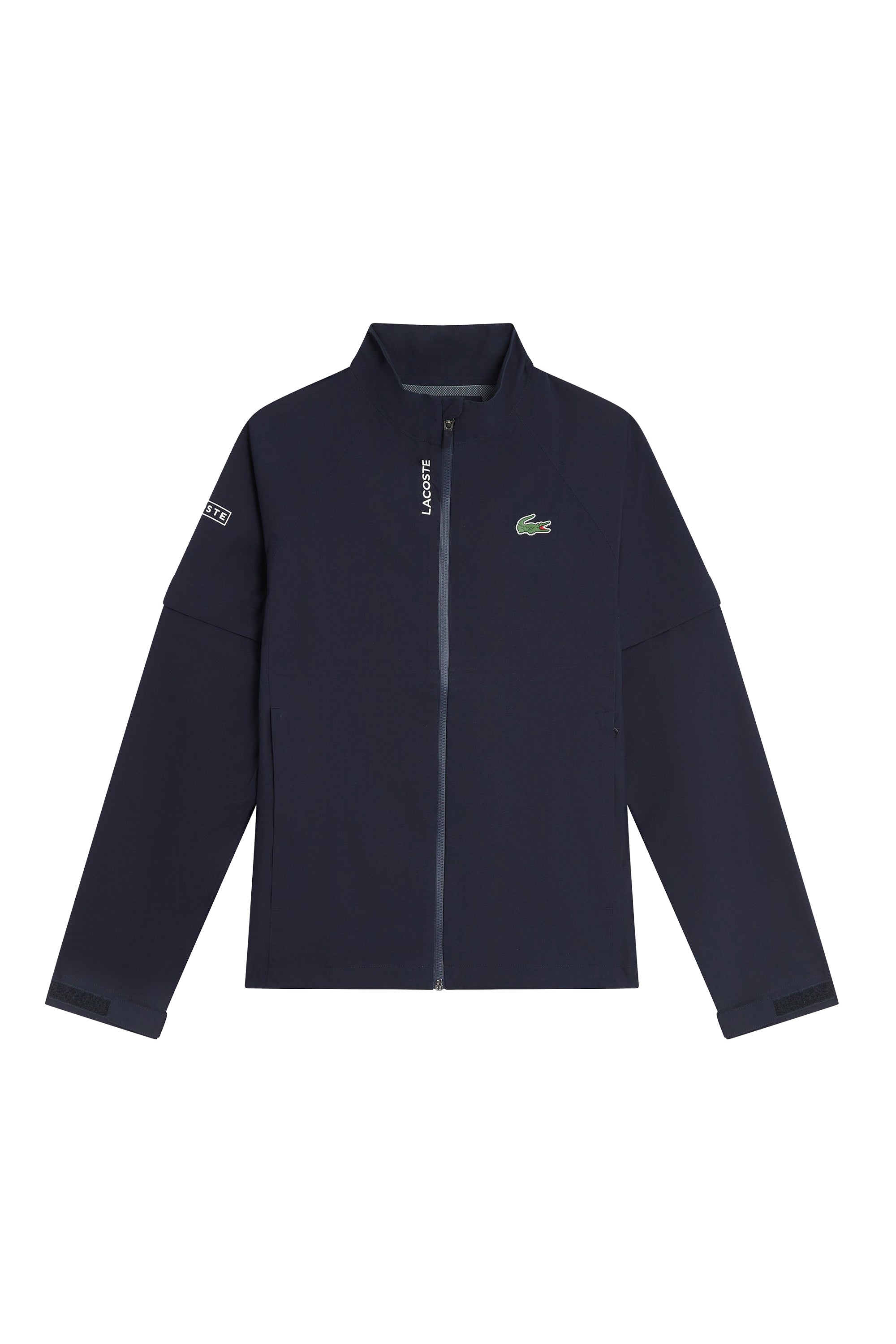 Blouson zippé avec logo - Marine & Blanc