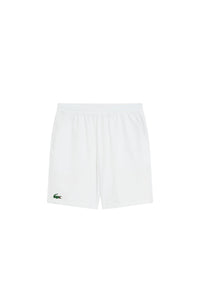 Short à taille élastique - Blanc