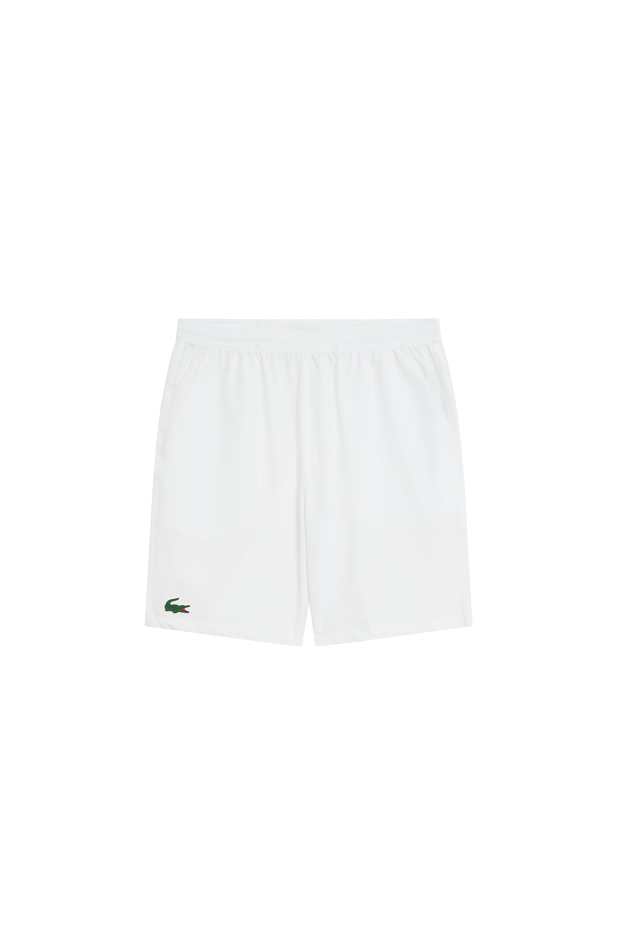 Short à taille élastique - Blanc