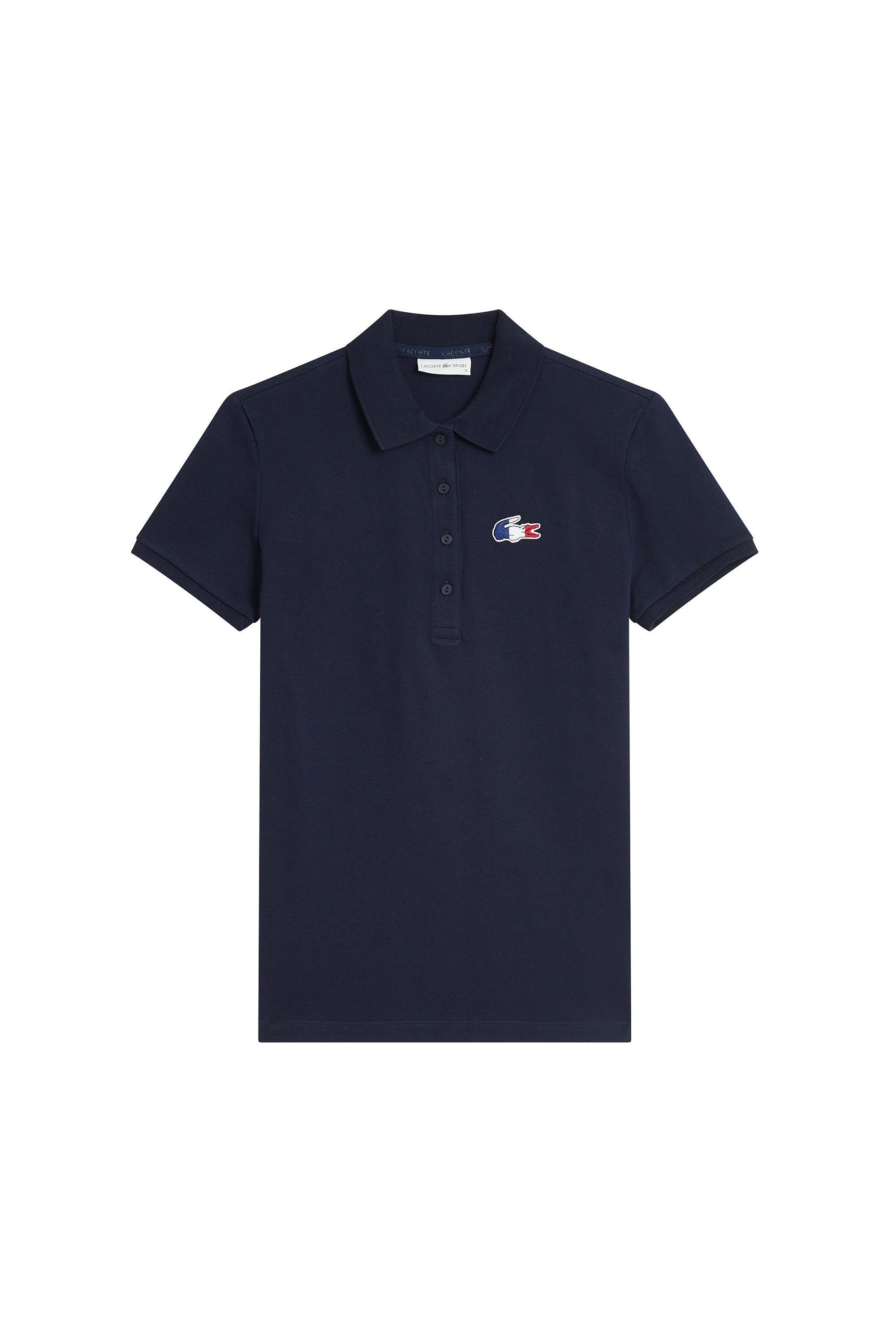 Polo boutonné avec logo - Marine