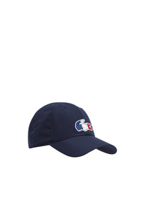 Casquette avec logo tricolore - Marine