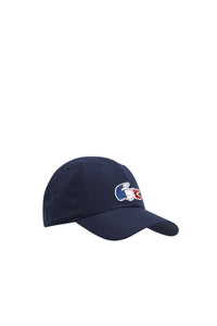 Cap with tricolour logo - Navy