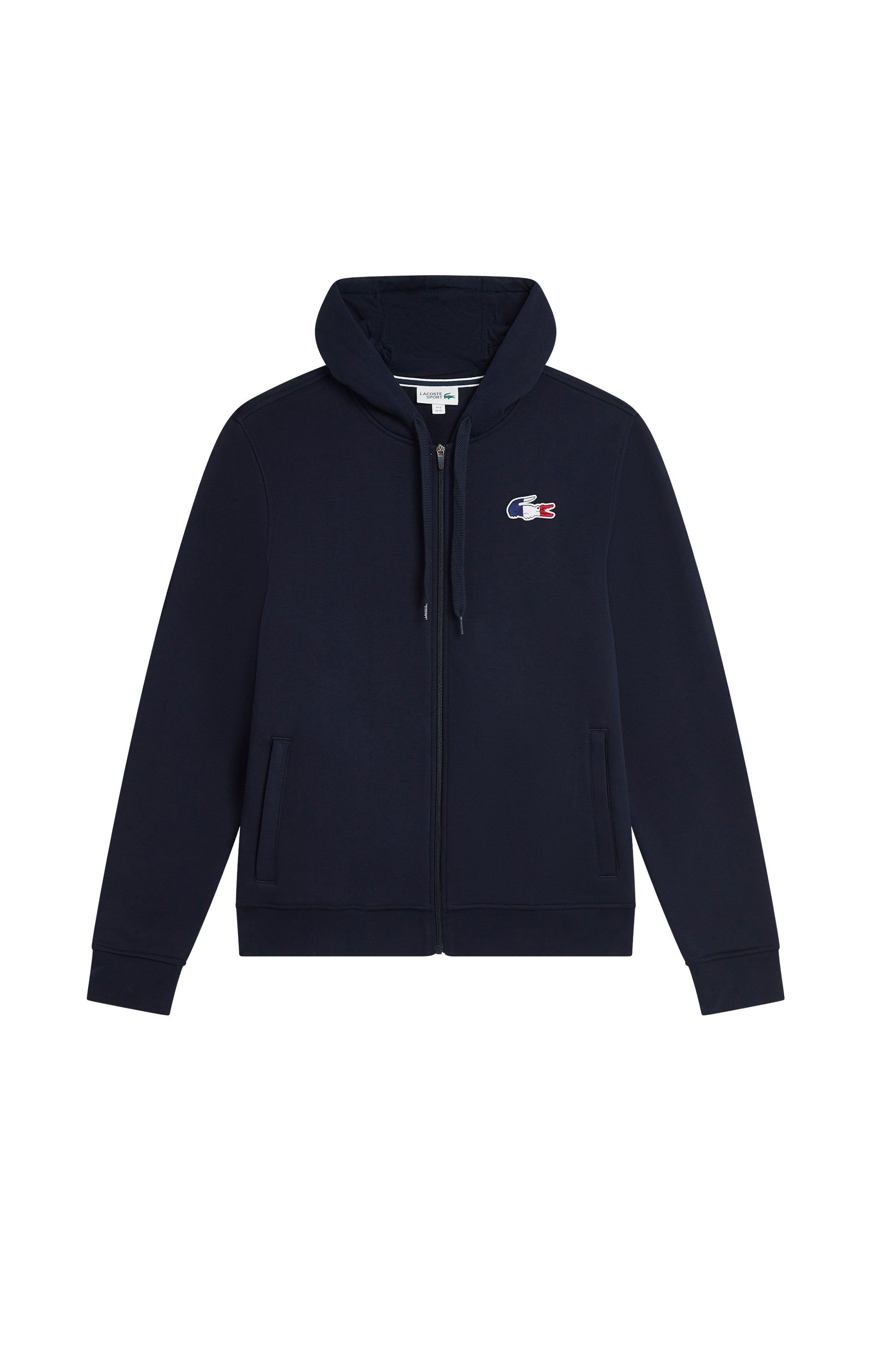 Sweat à capuche zippé - Marine