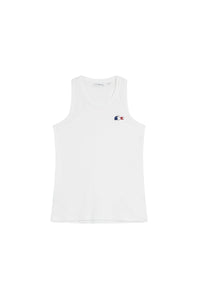 Débardeur avec logo tricoloe - Blanc