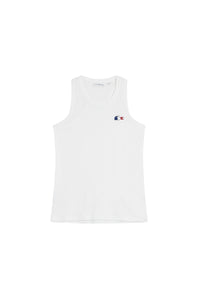 Débardeur avec logo tricoloe - Blanc