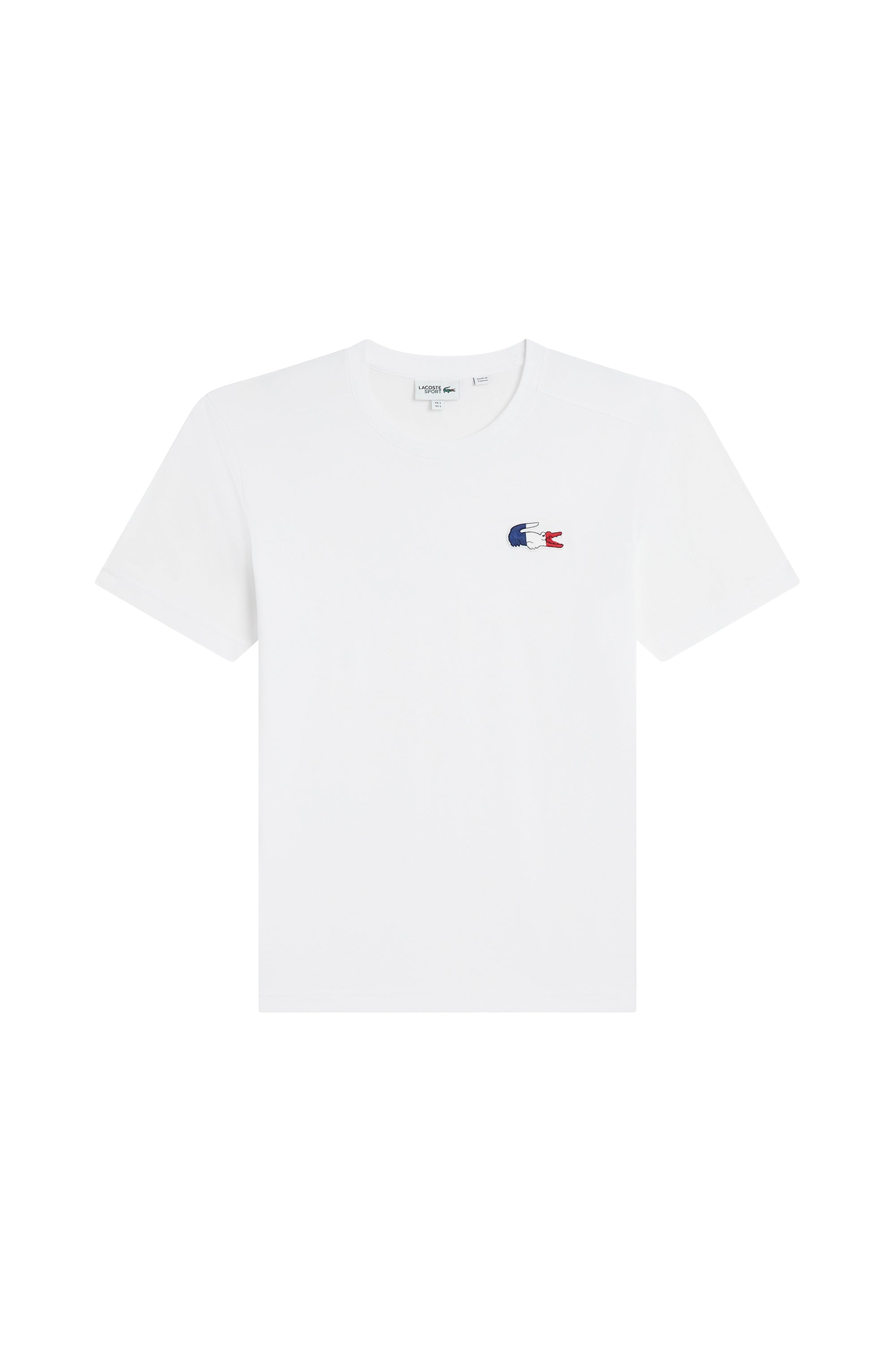 T-shirt avec logo tricolore - Blanc