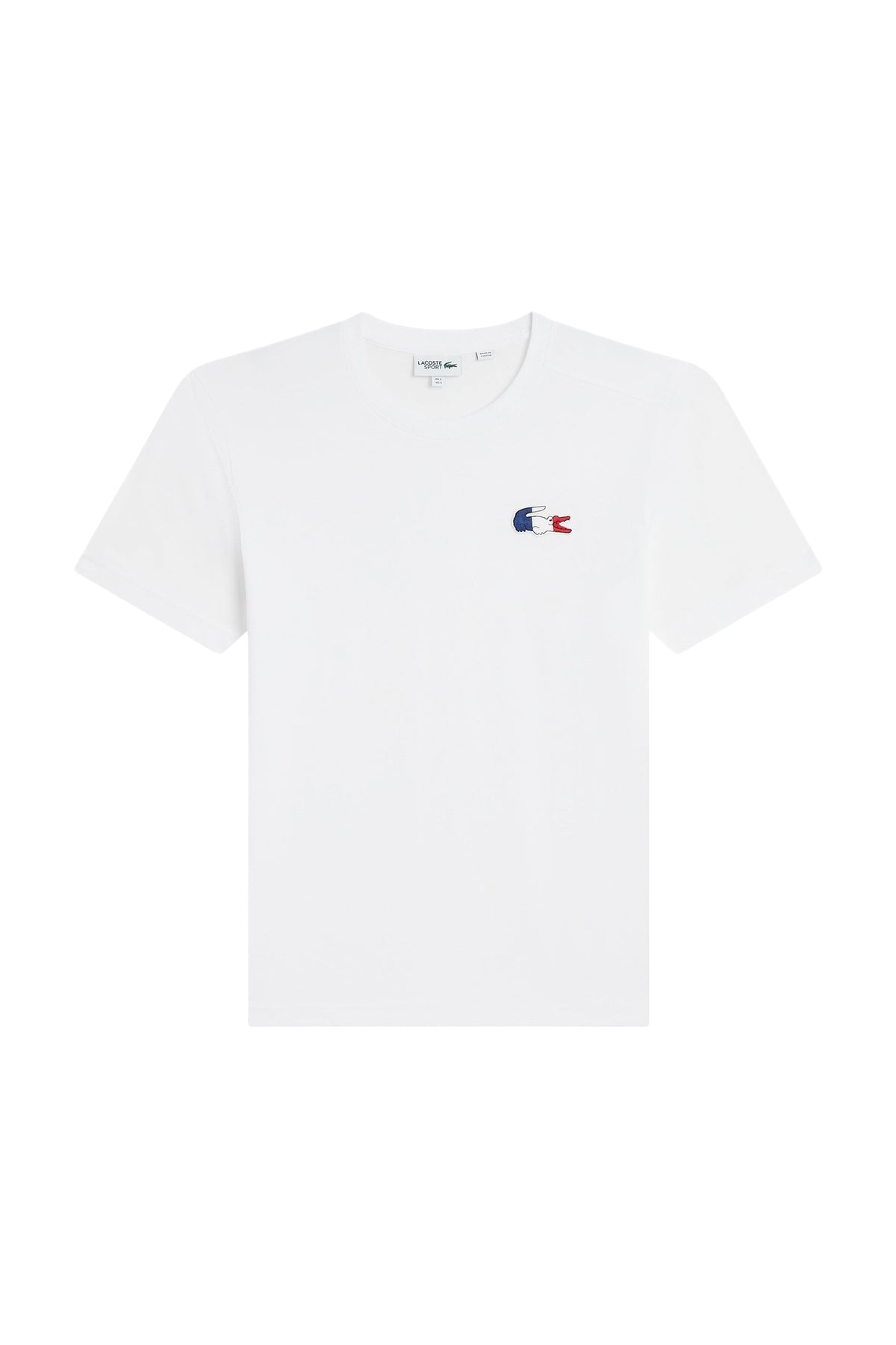 T-shirt avec logo tricolore - Blanc