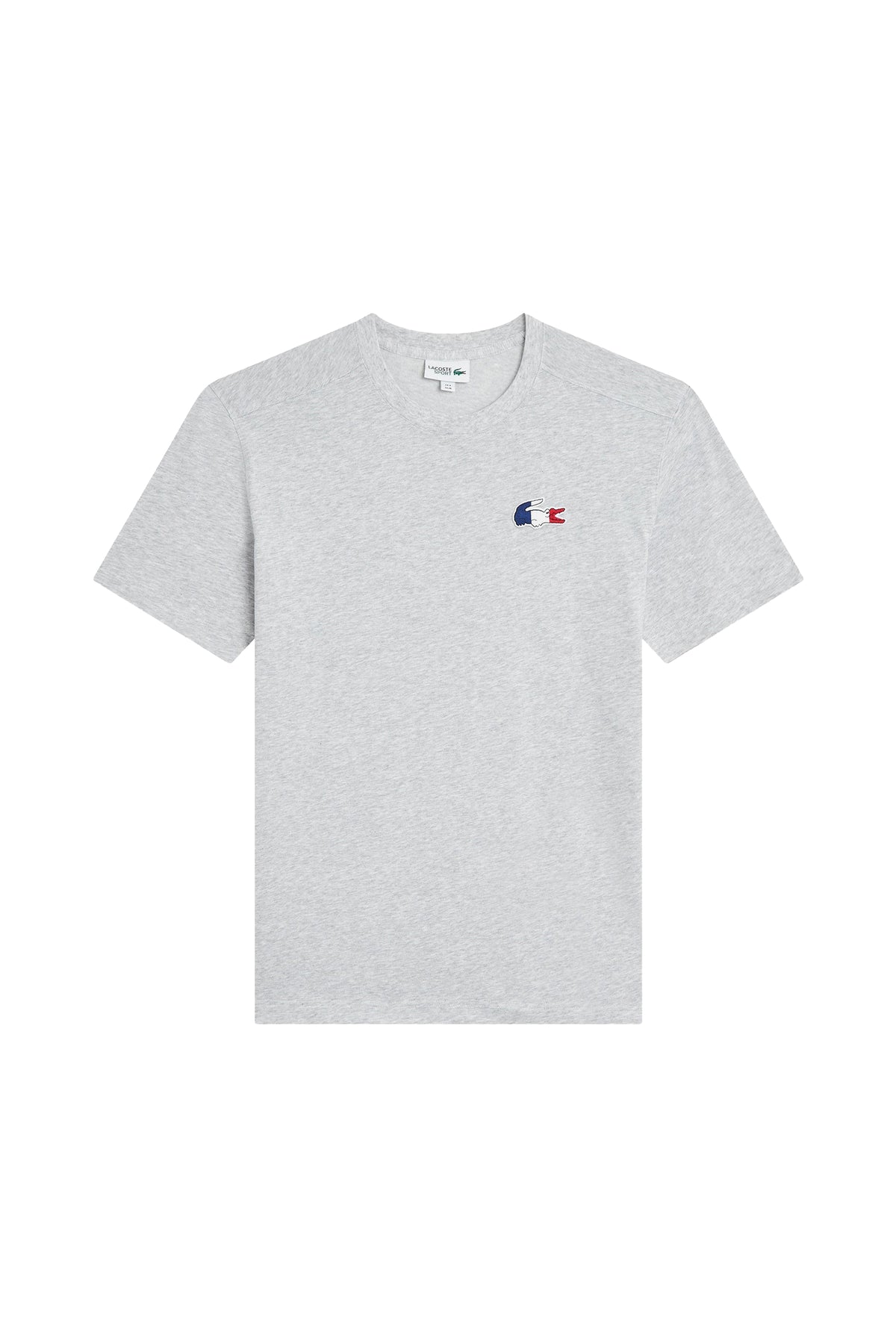 T-shirt avec logo tricolore - Gris