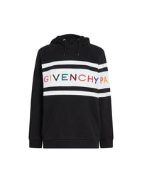 G Paris embroidered sweatshirt – Black & White