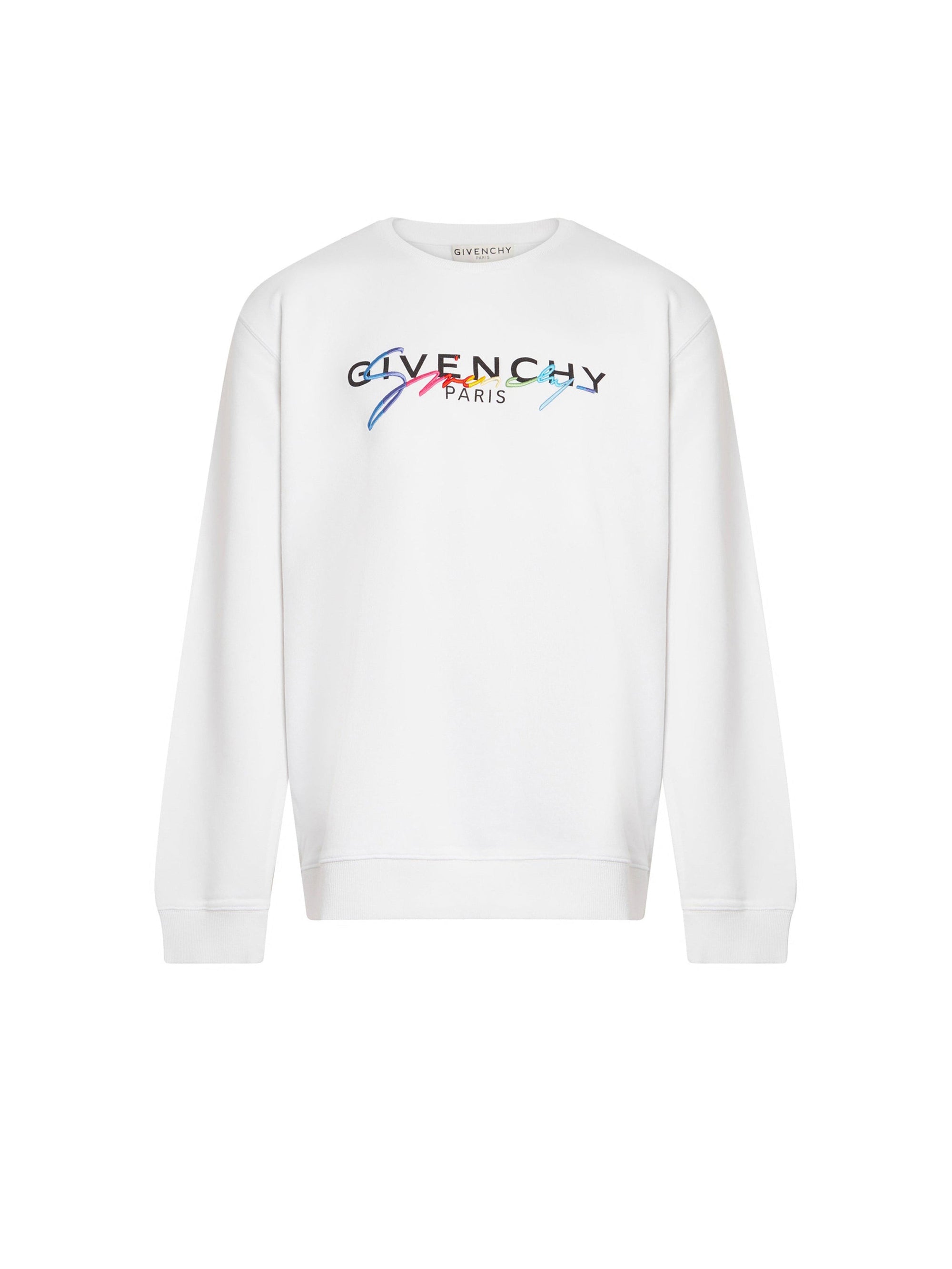 Sweatshirt Givenchy signature - White