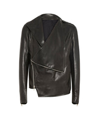 Veste en cuir - Noir