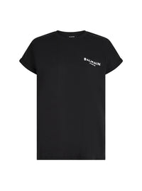 T-shirt court en coton - Noir & Blanc