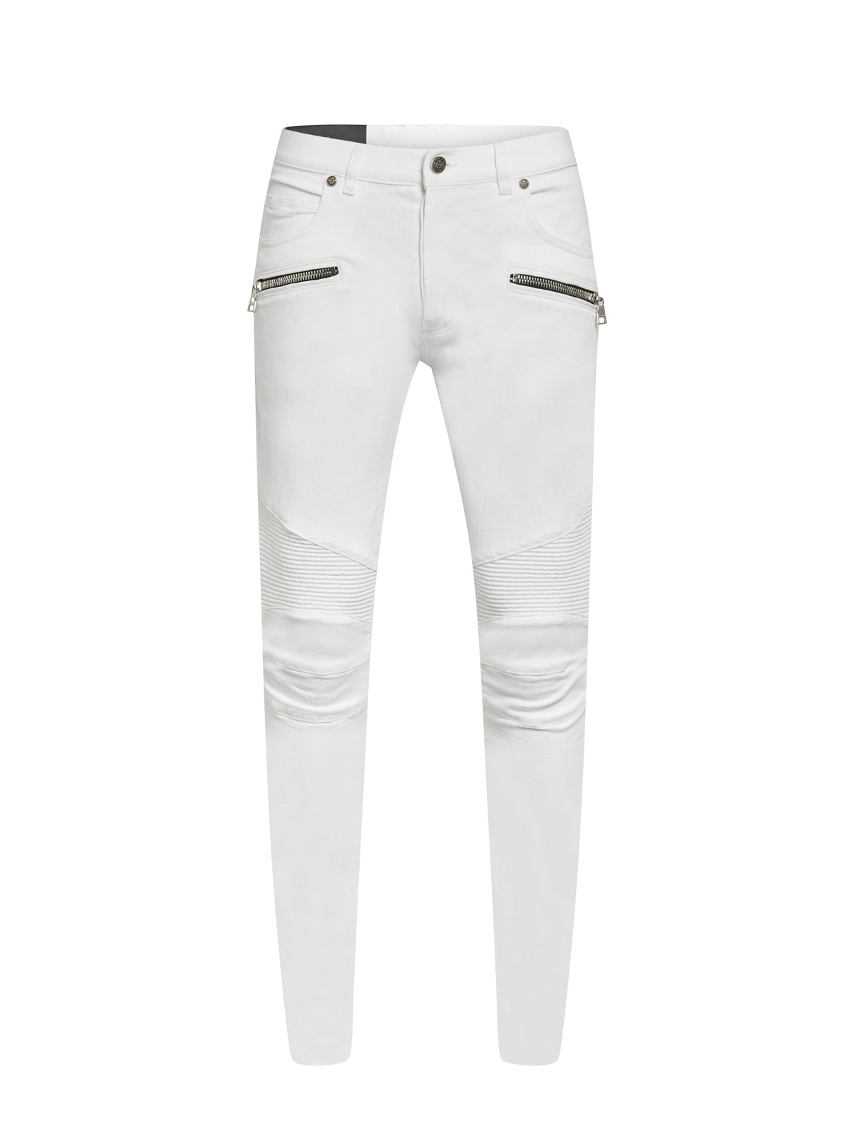 Jean à coupe slim - Blanc