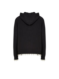 Pull tricoté destroy - Noir & Naturel