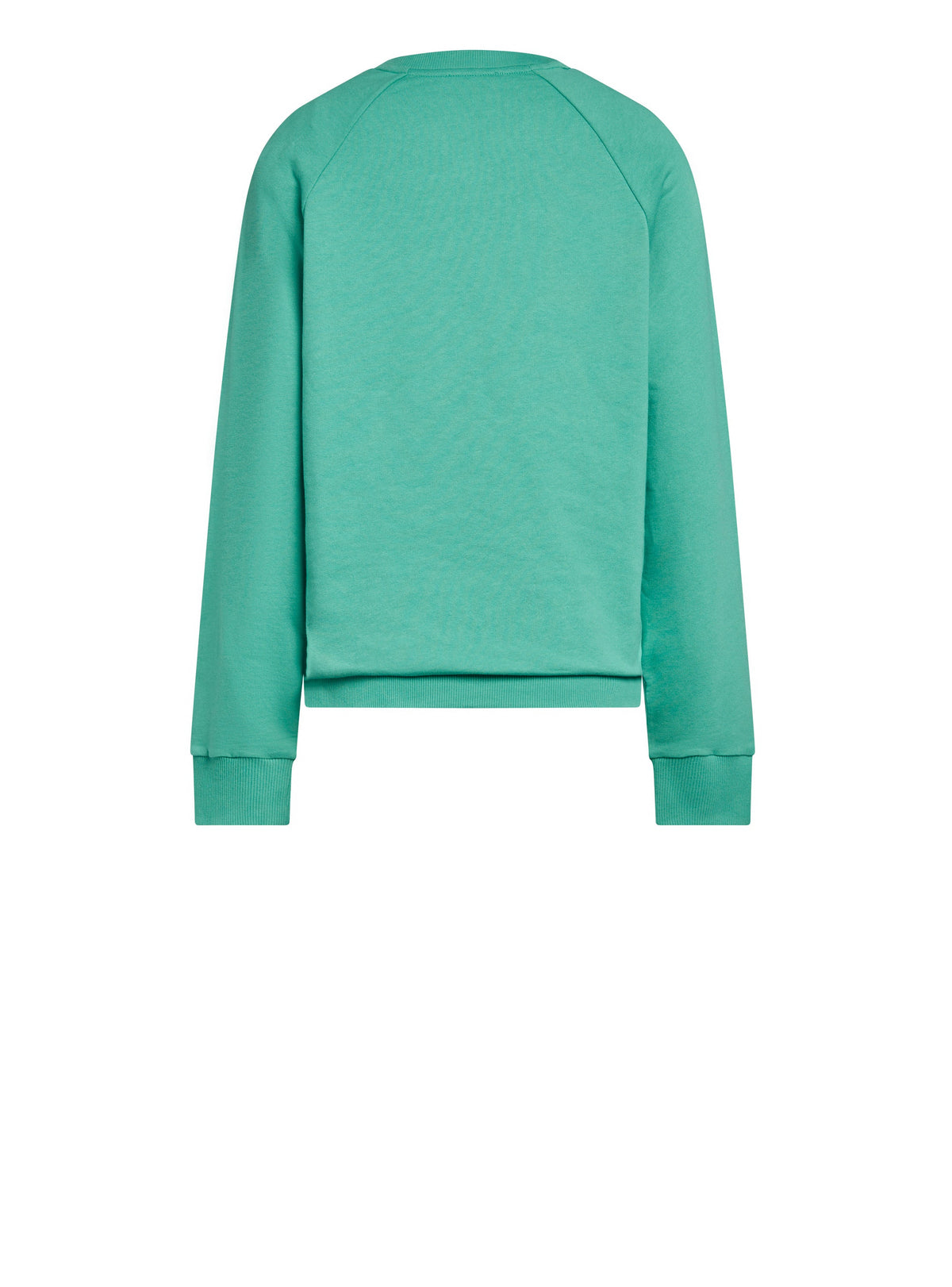 Sweat-shirt imprimé logo - Vert d'eau & Blanc