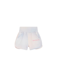 Short tie and dye à logo - Multicolore