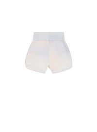 Short en coton tie and dye à logo balmain - Multicolor