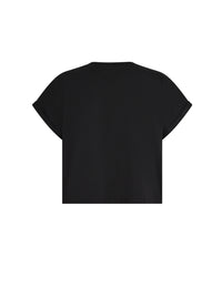 T-shirt court balmain paris floqué - Noir & Blanc