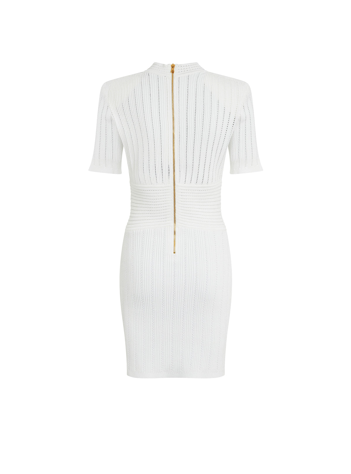 Robe en maille - Blanc