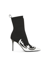 Bottines Sky - Noir & Blanc