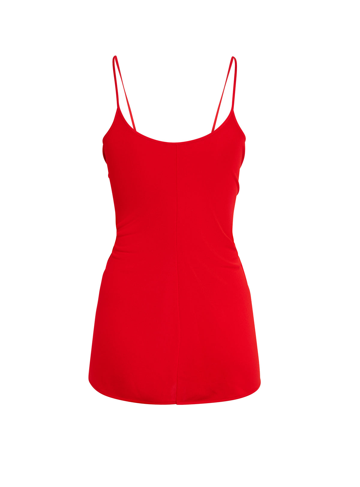 Top crepé en jersey - Rouge