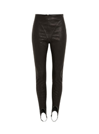 Leather leggings - Black
