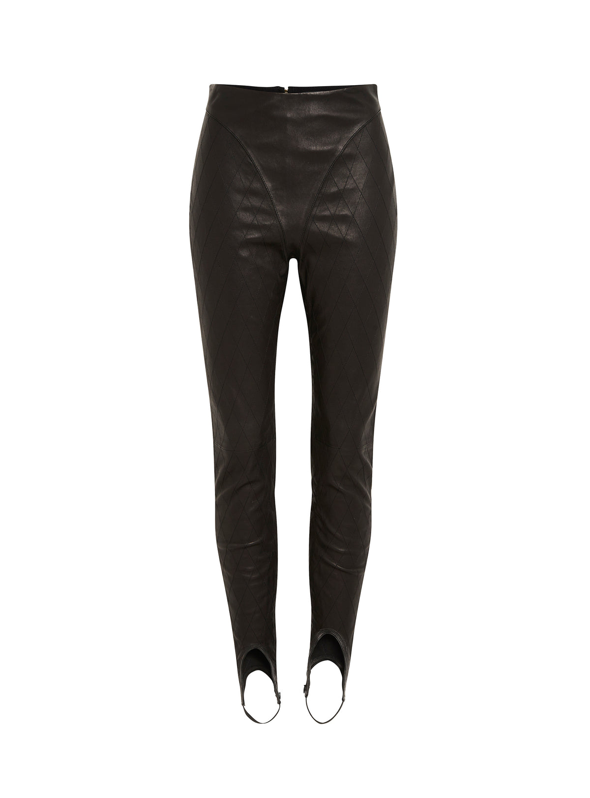 Leather leggings - Black