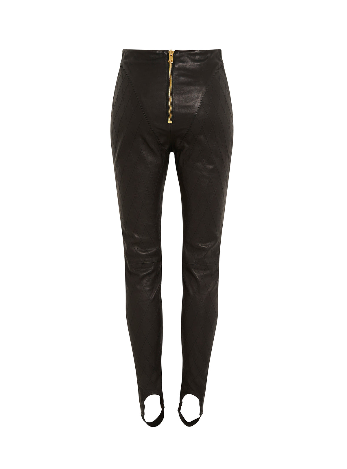 Leather leggings - Black