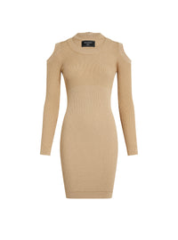 Robe en maille - Nude