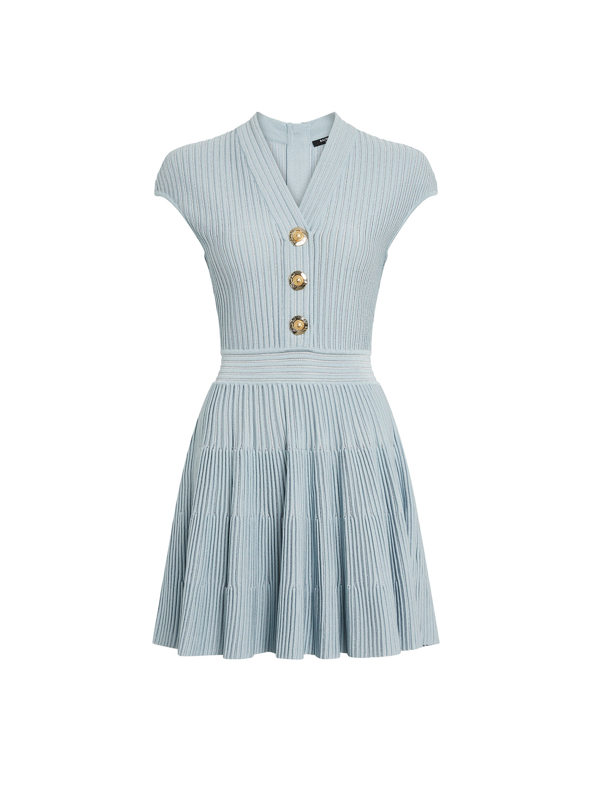 Robe à manches courtes flechage - Bleu & Blanc