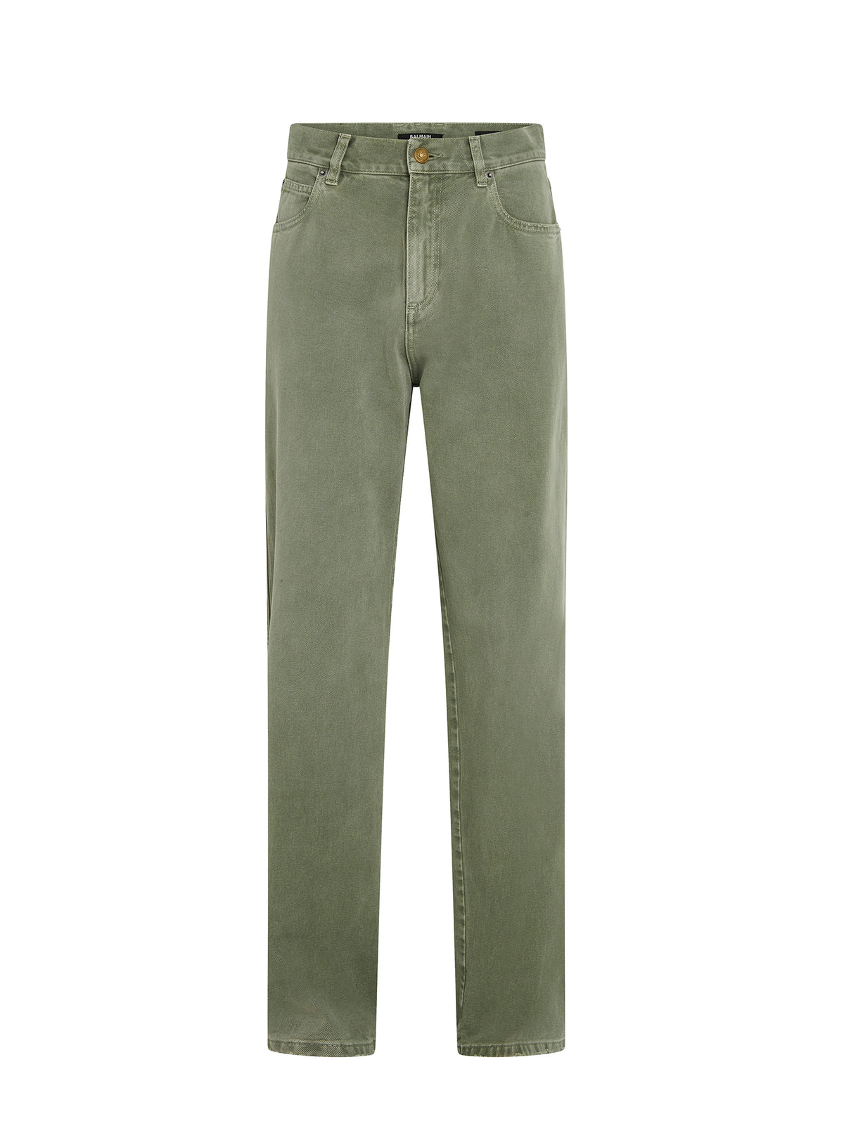 Jean ample - kaki wash - Kaki