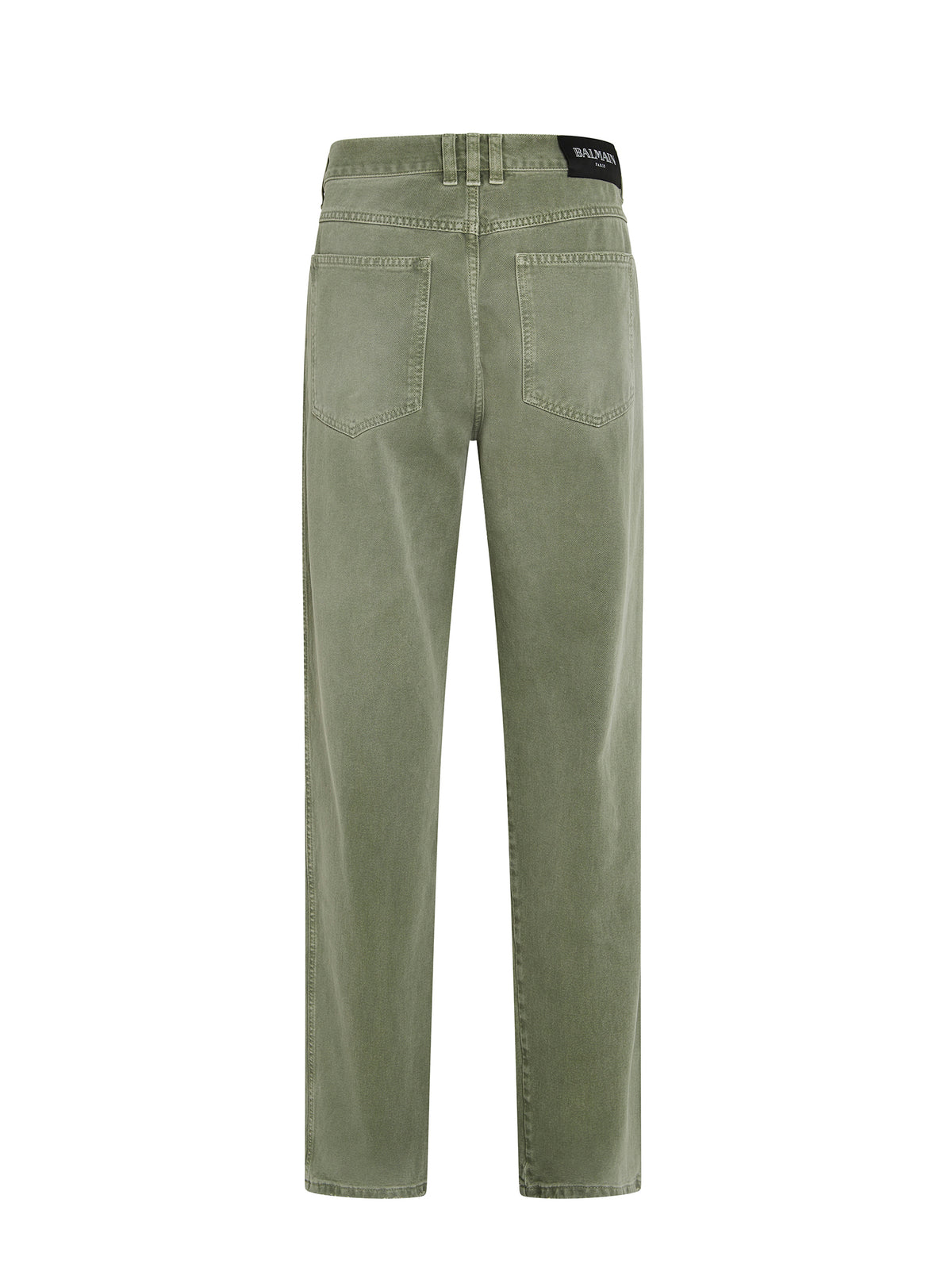 Jean ample - kaki wash - Kaki