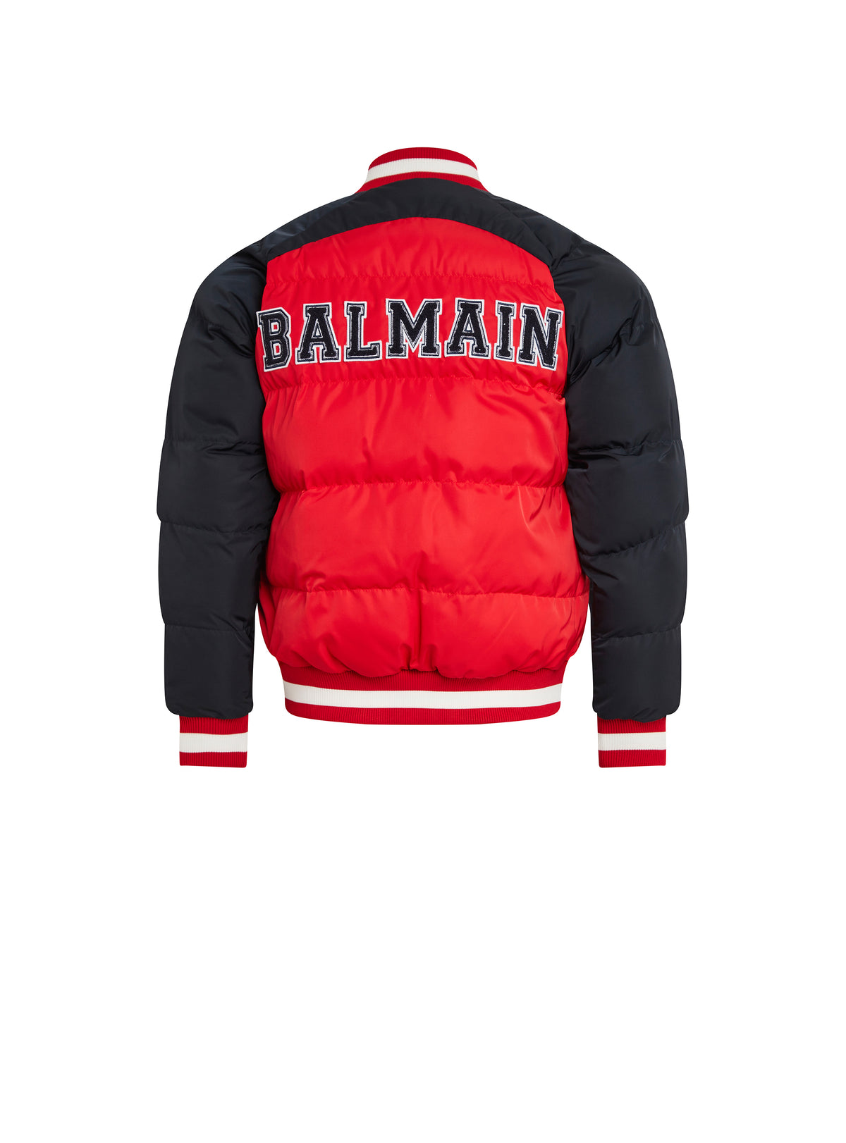 Reversible two-tone down jacket - Multicolour