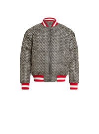 Reversible two-tone down jacket - Multicolour