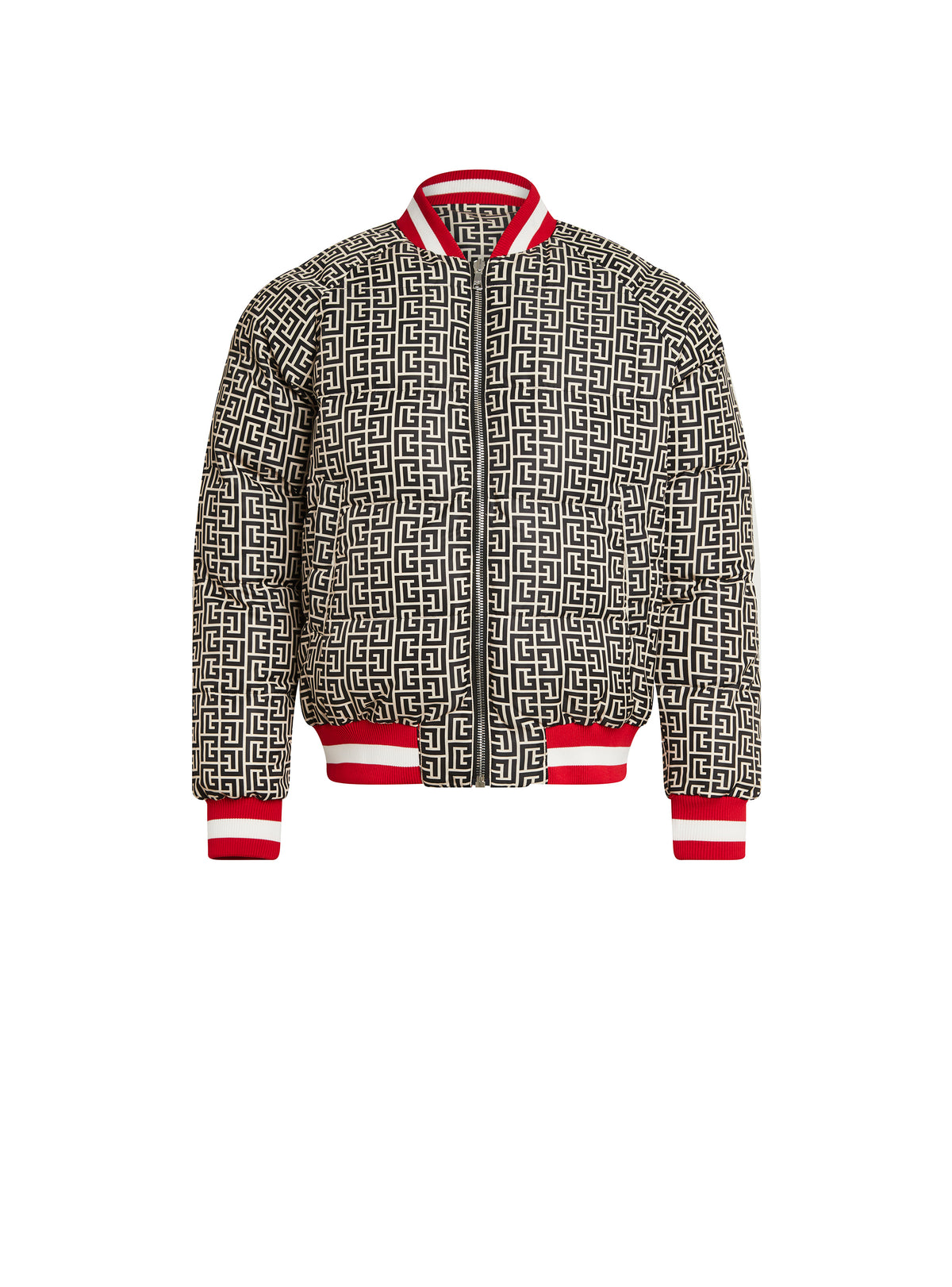 Reversible two-tone down jacket - Multicolour