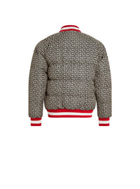Reversible two-tone down jacket - Multicolour