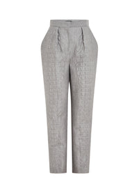 Wool trousers - Light Heather Grey