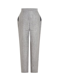 Wool trousers - Light Heather Grey