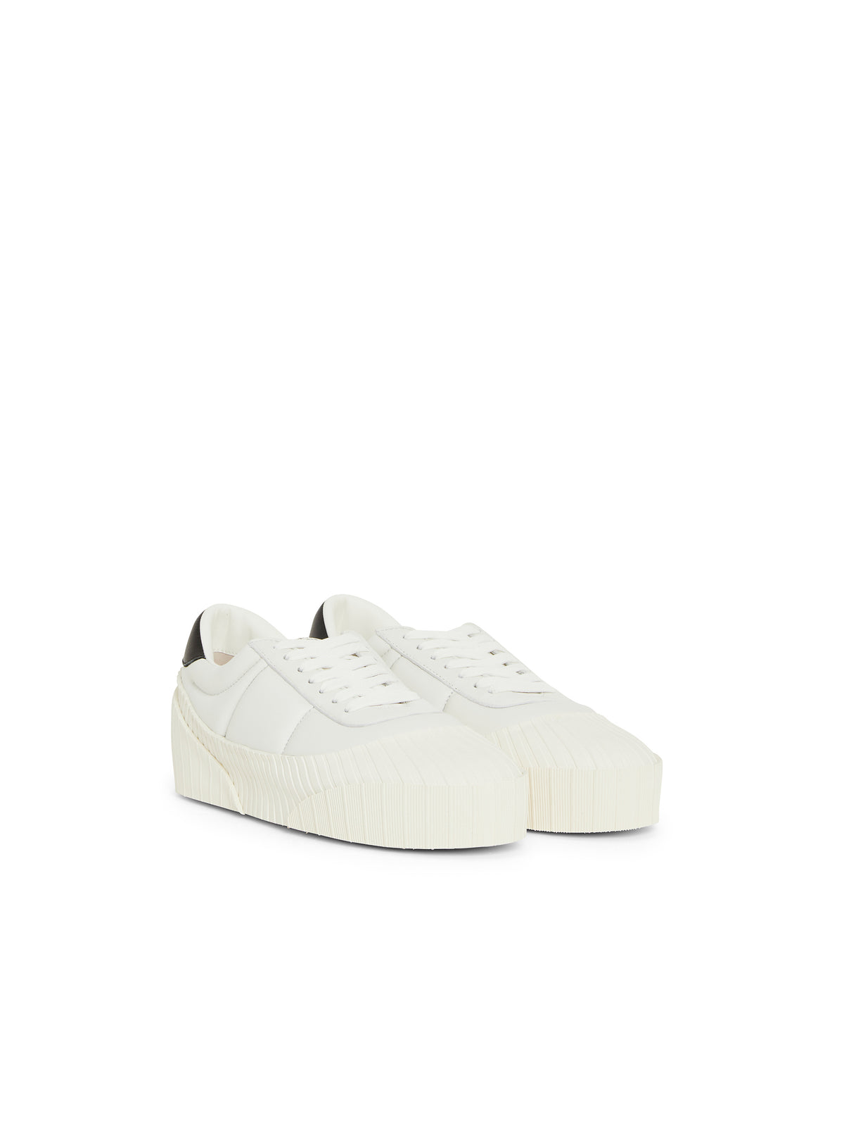 Riff sneakers in leather - White
